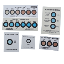 6 Dots Cobalt Free Humidity Indicator Cards
